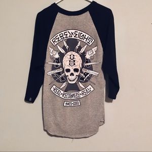 Men’s Rebel 8 Baseball Tee